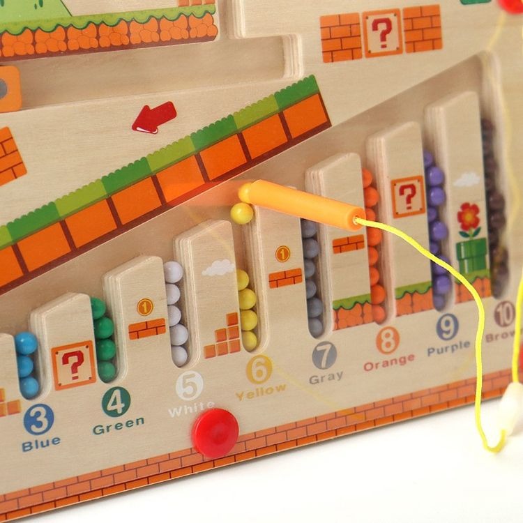 Wooden Magnetic Maze