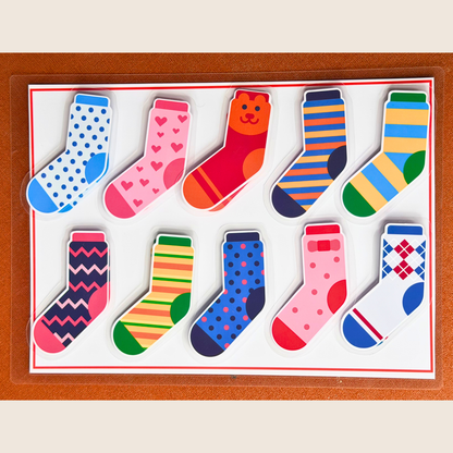 BABYTAT Little Brain Boosters | 6-in-1 Educational Activity Set