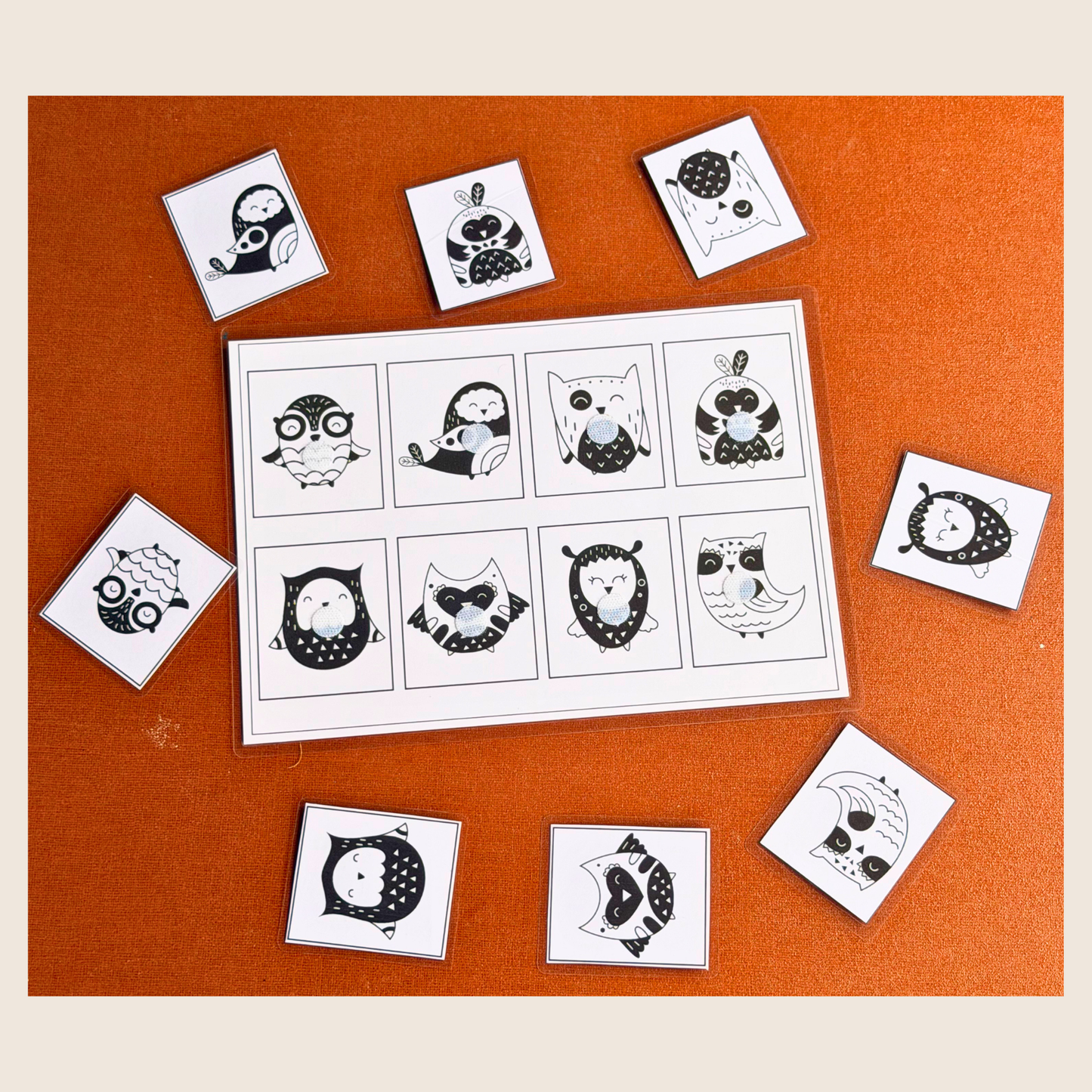 BABYTAT Little Brain Boosters | 6-in-1 Educational Activity Set