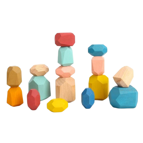 Wooden Balancing Stone