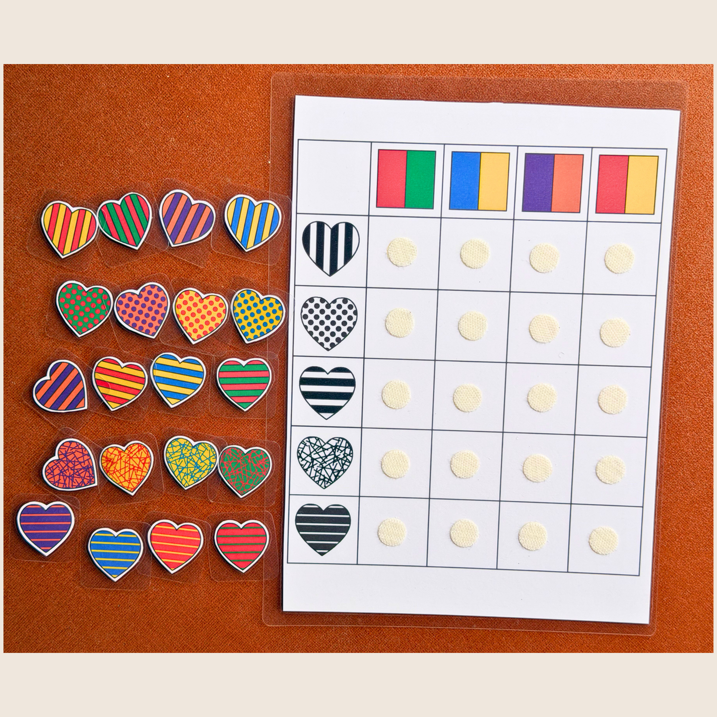 BABYTAT Little Brain Boosters | 6-in-1 Educational Activity Set