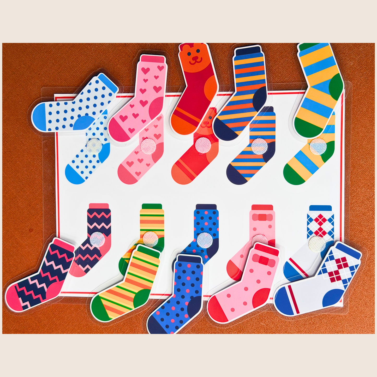BABYTAT Little Brain Boosters | 6-in-1 Educational Activity Set